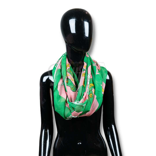 Alpha Kappa Alpha AKA Infinity ScarfGreen-Betty's Promos Plus Greek Paraphernalia