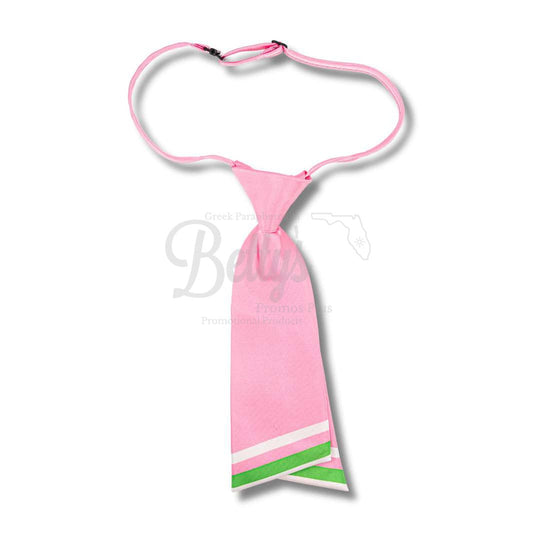 Alpha Kappa Alpha AKA Pink & Green BowtiePink-Betty's Promos Plus Greek Paraphernalia