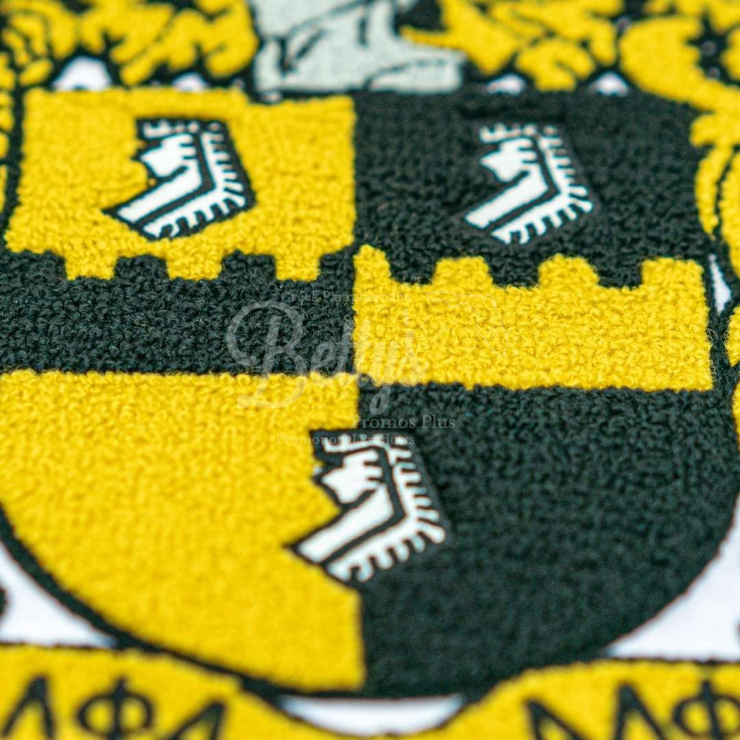 Alpha Phi Alpha ΑΦΑ Chenille Shield Embroidery PatchChenille-Betty's Promos Plus Greek Paraphernalia