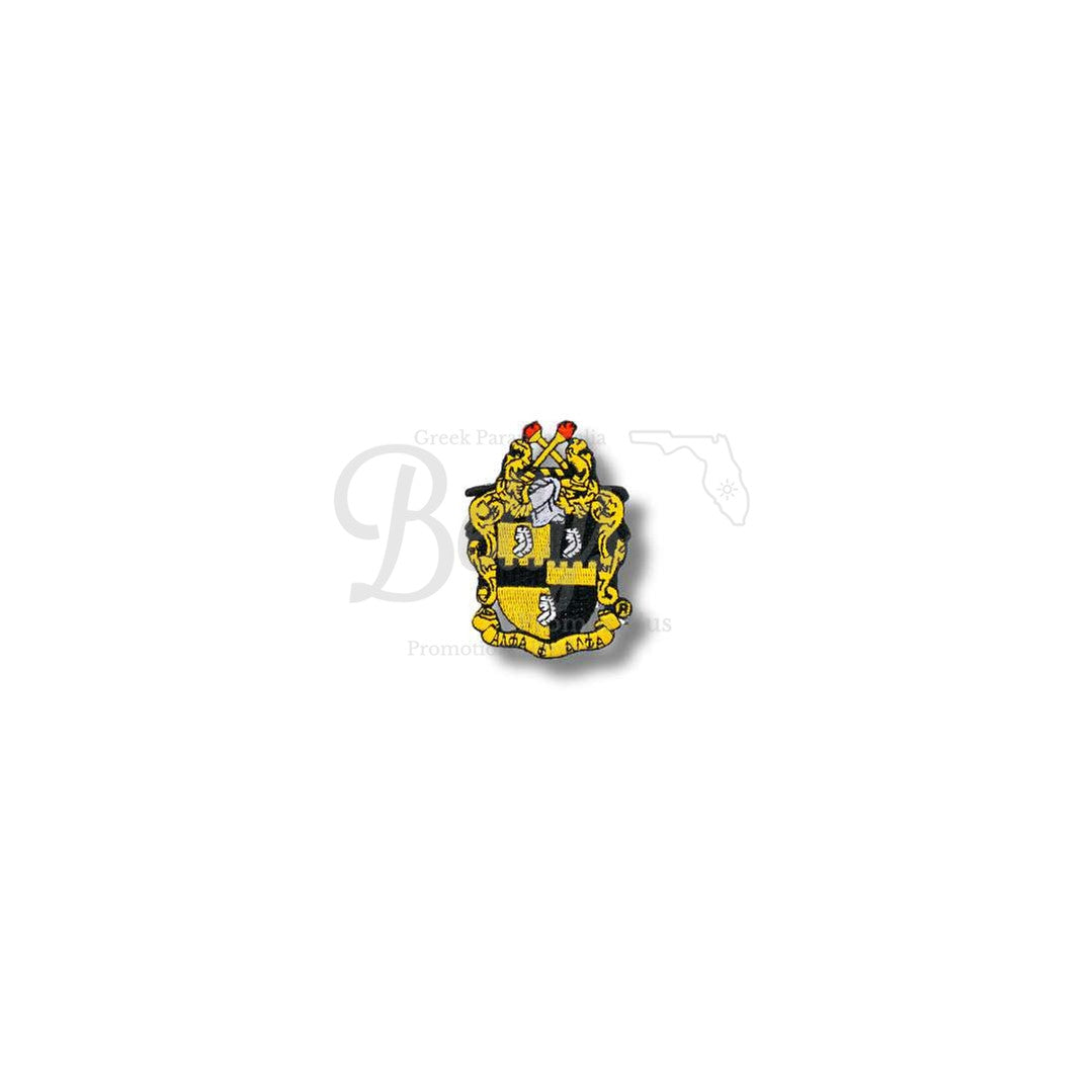 Alpha Phi Alpha ΑΦΑ Shield Iron-on Embroidery PatchSmall - 3