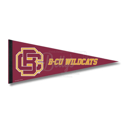 Bethune-Cookman B-CU Wildcats 12x30" Soft Felt PennantMaroon-Betty's Promos Plus Greek Paraphernalia