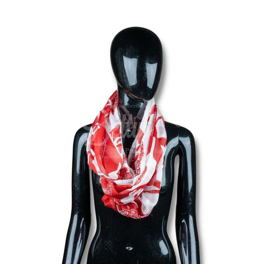 Delta Sigma Theta ΔΣΘ Infinity ScarfRed-Betty's Promos Plus Greek Paraphernalia