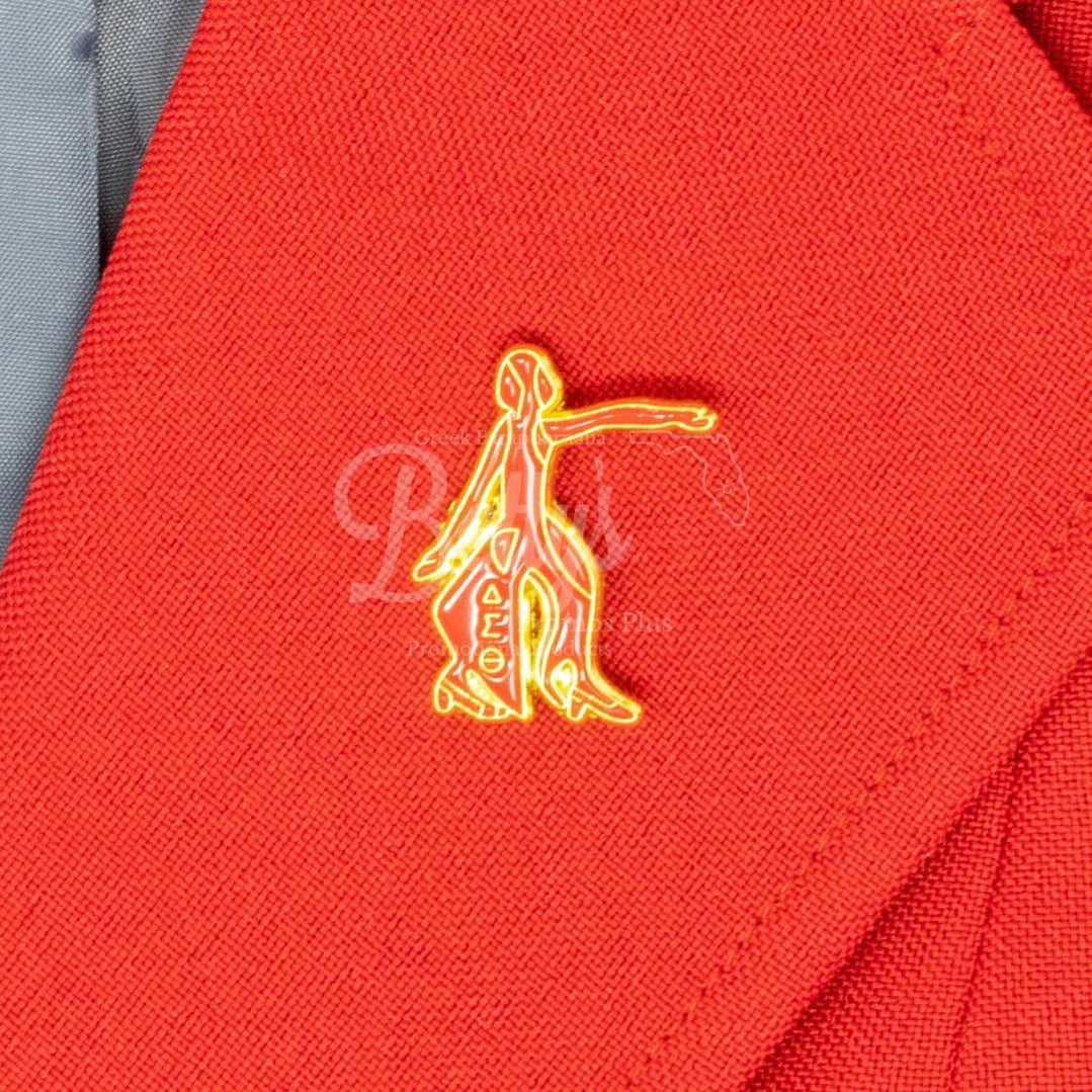 Delta Sigma Theta ΔΣΘ Lady Fortitude Sorority Lapel Pin-Betty's Promos Plus Greek Paraphernalia