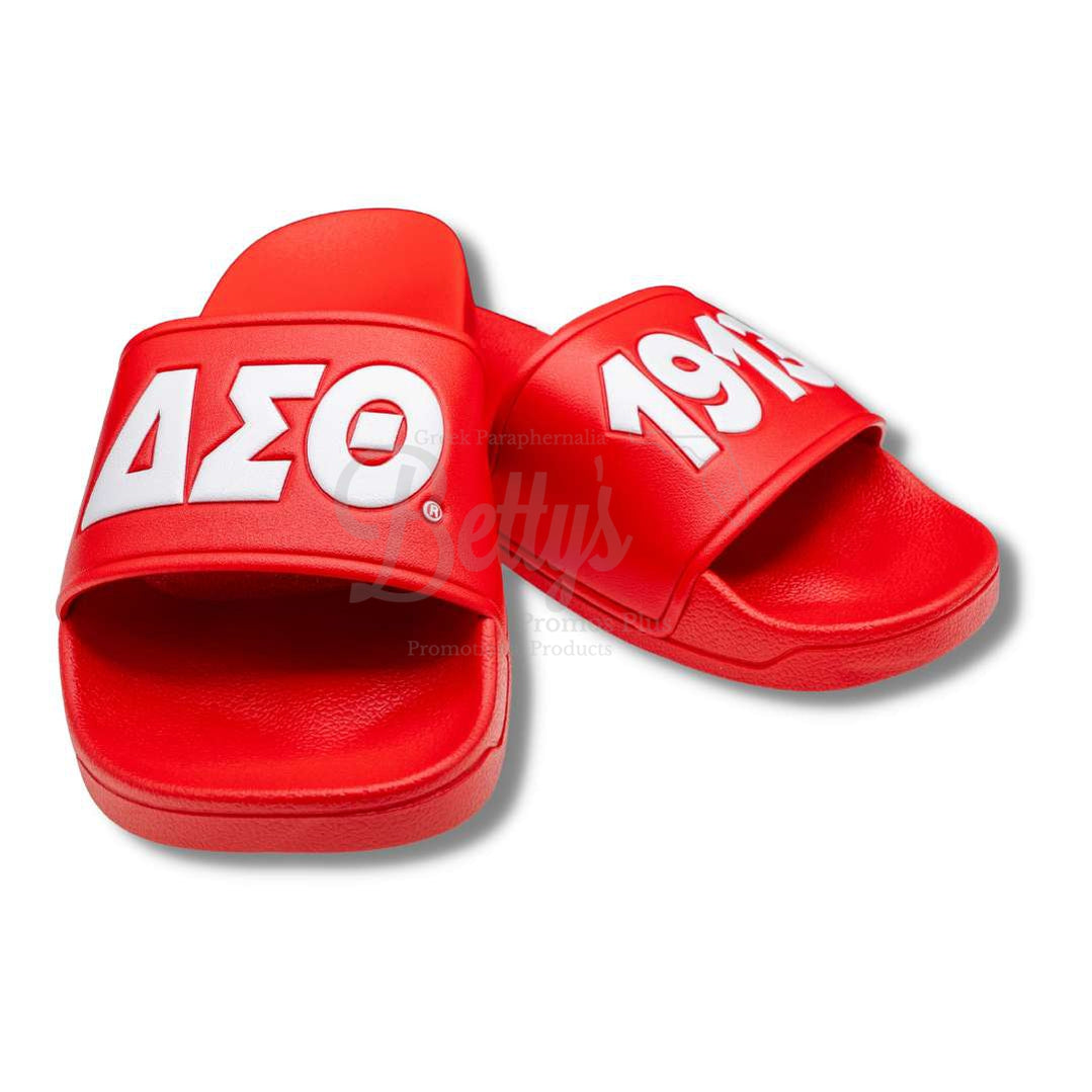 Delta Sigma Theta ΔΣΘ Sandals, Delta Slides Flip Flops – Betty's Promos ...