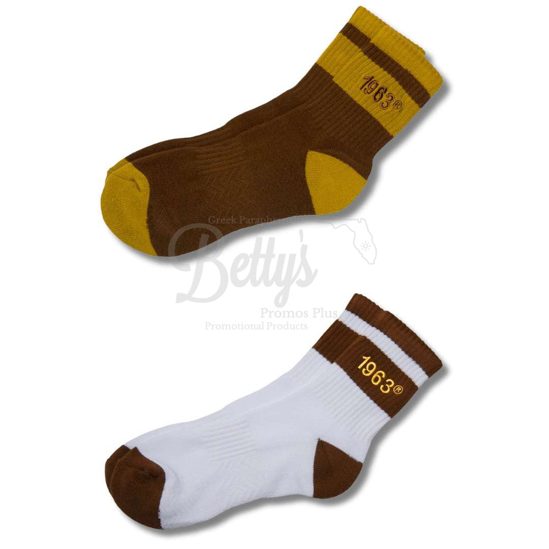 Iota Phi Theta ΙΦΘ 1963 Quarter Socks-Betty's Promos Plus Greek Paraphernalia