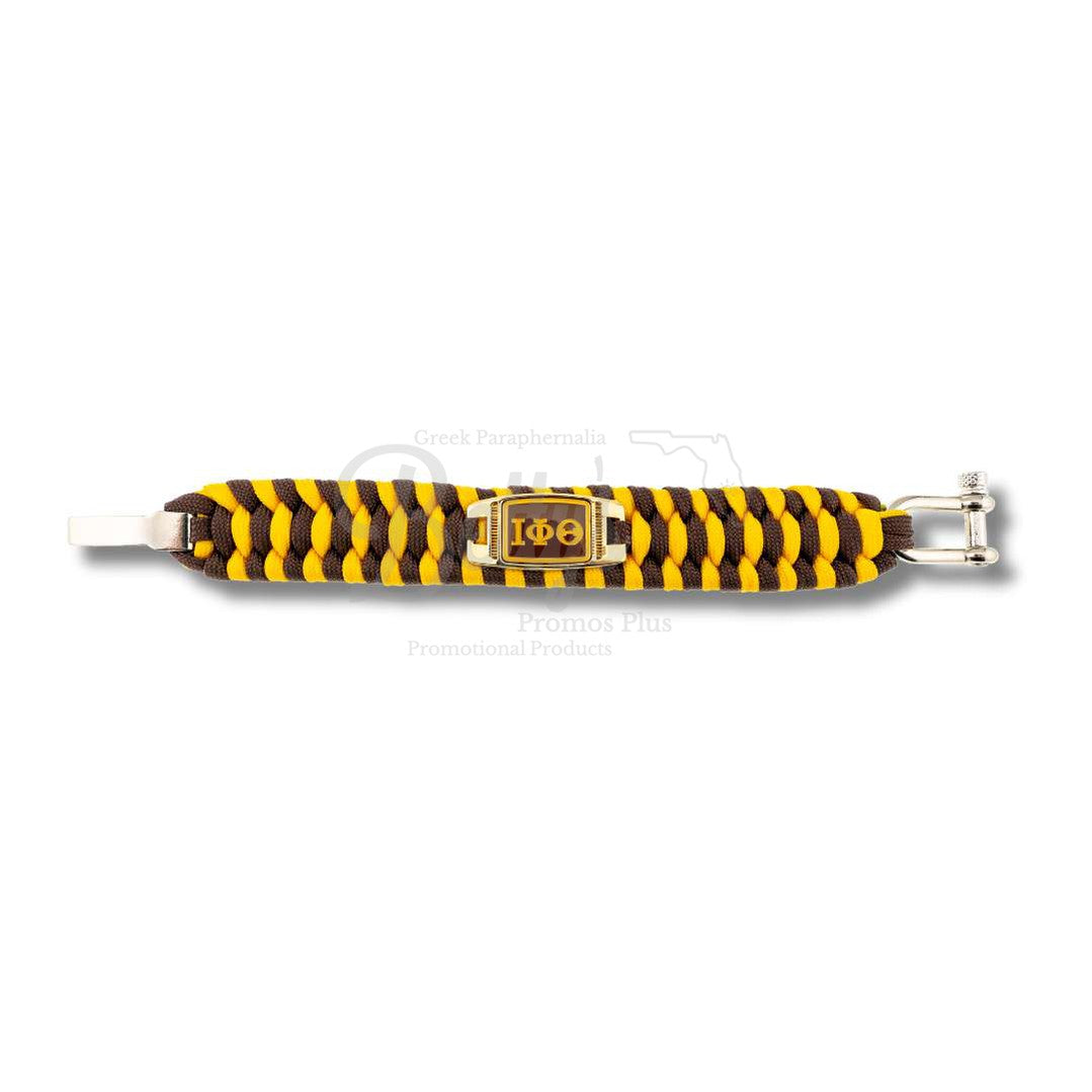 Iota Phi Theta ΙΦΘ Paracord Survival BraceletBrown-Betty's Promos Plus Greek Paraphernalia