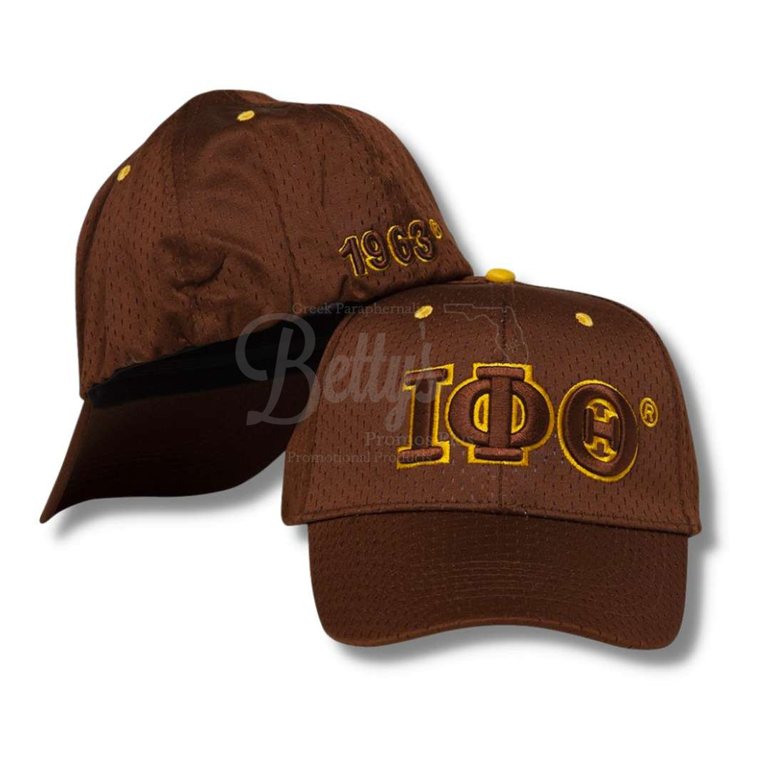 Iota Phi Theta ΙΦθ Greek Letters Mesh Flex Fit Embroidered Hat – Betty\'s  Promos Plus, LLC