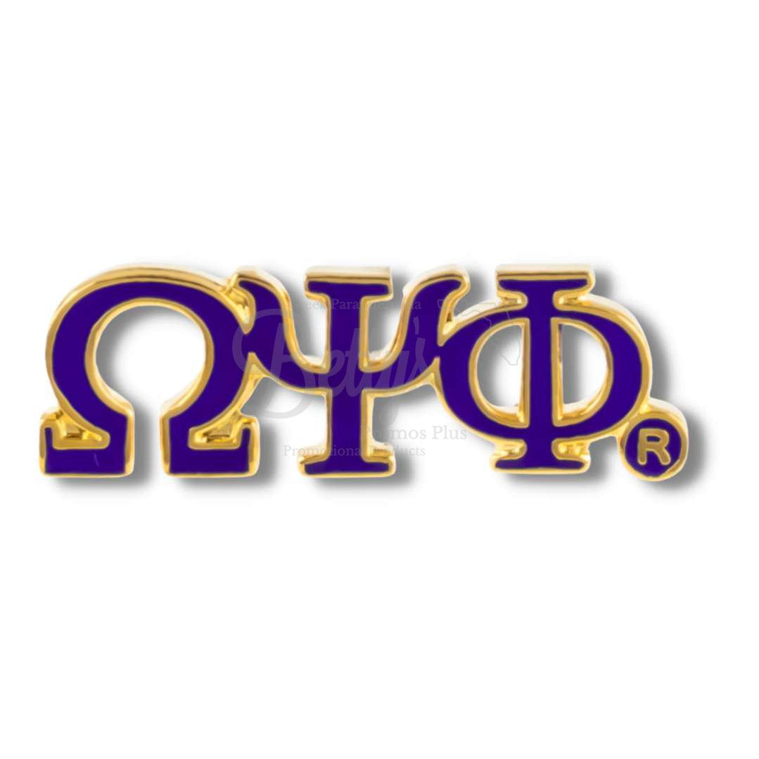 Omega Psi Phi ΩΨΦ Color Greek Letters Fraternity Lapel Pin – Betty's ...