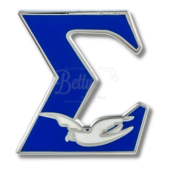 Phi Beta Sigma ΦΒΣ Σ with Dove Fraternity Lapel PinBlue-Betty's Promos Plus Greek Paraphernalia