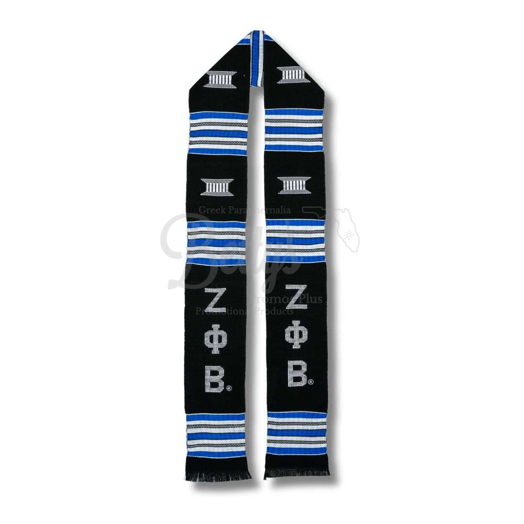 Zeta Phi Beta ΖΦΒ Greek Letters Kente Cloth Graduation StoleBlack-Betty's Promos Plus Greek Paraphernalia