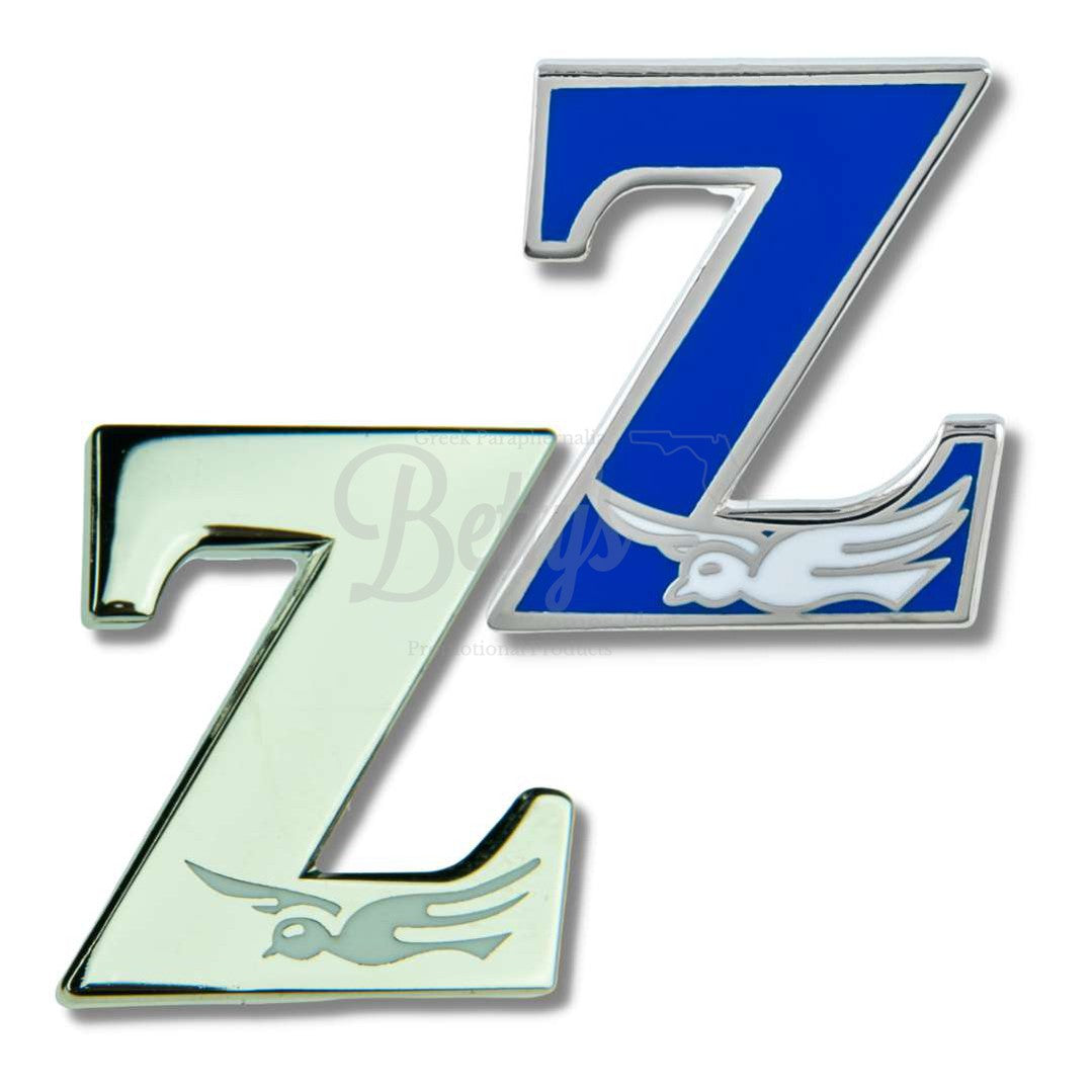 Zeta Phi Beta ΖΦΒ Z with Dove Sorority Lapel Pin-Betty's Promos Plus Greek Paraphernalia