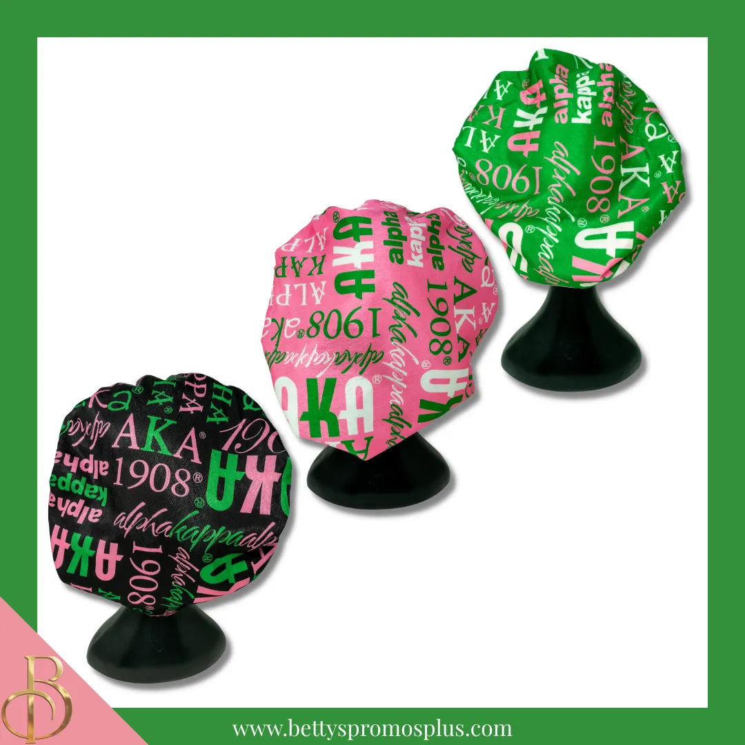 Alpha Kappa Alpha AKA 1908 Bonnet-Alpha Kappa Alpha Paraphernalia-Alpha Kappa Alpha Bonnet-Betty's Promos Plus