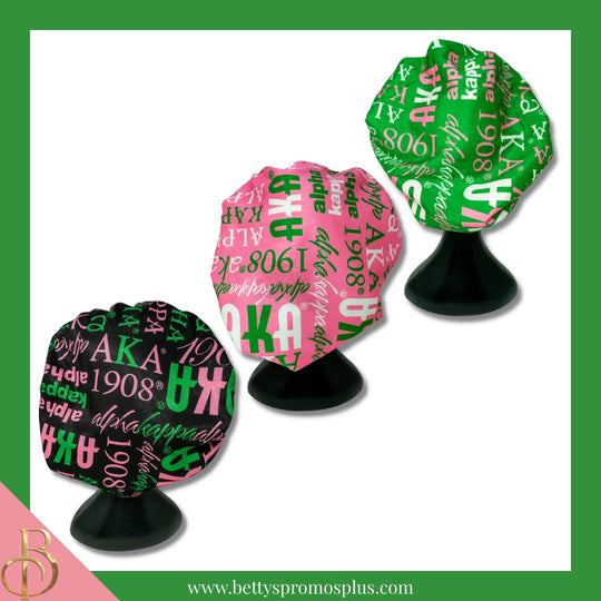 Alpha Kappa Alpha AKA 1908 Bonnet-Alpha Kappa Alpha Paraphernalia-Alpha Kappa Alpha Bonnet-Betty's Promos Plus