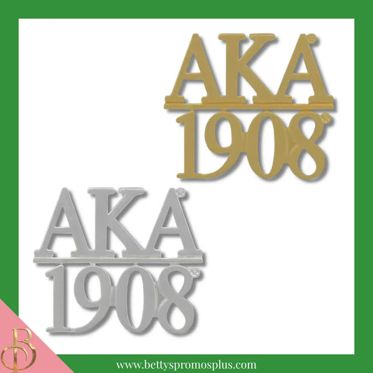 Alpha Kappa Alpha AKA 1908 Greek Lapel Pin-Alpha Kappa Alpha Paraphernalia-Alpha Kappa Alpha Lapel Pin-Betty's Promos Plus