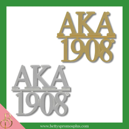 Alpha Kappa Alpha AKA 1908 Greek Lapel Pin-Alpha Kappa Alpha Paraphernalia-Alpha Kappa Alpha Lapel Pin-Betty's Promos Plus