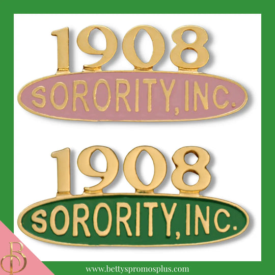 Alpha Kappa Alpha AKA 1908 Sorority Inc. Lapel Pin-Alpha Kappa Alpha Paraphernalia-Alpha Kappa Alpha Lapel Pin-Betty's Promos Plus