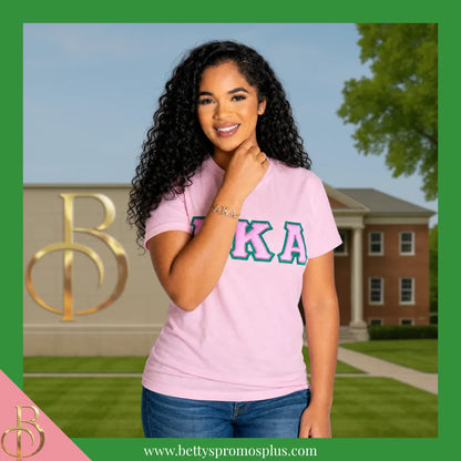 Alpha Kappa Alpha AKA Bracelet with Rhinestone Letters-Alpha Kappa Alpha Paraphernalia-Alpha Kappa Alpha Bracelet-Betty's Promos Plus