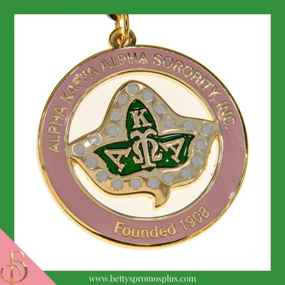 Alpha Kappa Alpha AKA Charter Member Greek Lapel Pin-Alpha Kappa Alpha Paraphernalia-Alpha Kappa Alpha Lapel Pin-Betty's Promos Plus