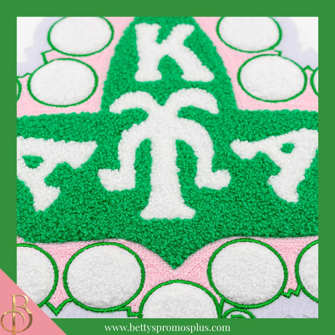 Alpha Kappa Alpha AKA Chenille Ivy Patch-Alpha Kappa Alpha Paraphernalia-Alpha Kappa Alpha Patch-Betty's Promos Plus