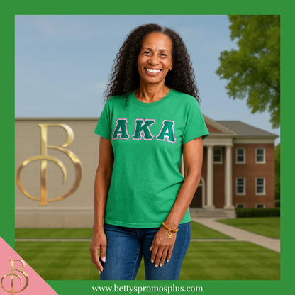 Alpha Kappa Alpha AKA Golden Soror Beaded Bracelet-Alpha Kappa Alpha Paraphernalia-Alpha Kappa Alpha Bracelet-Betty's Promos Plus
