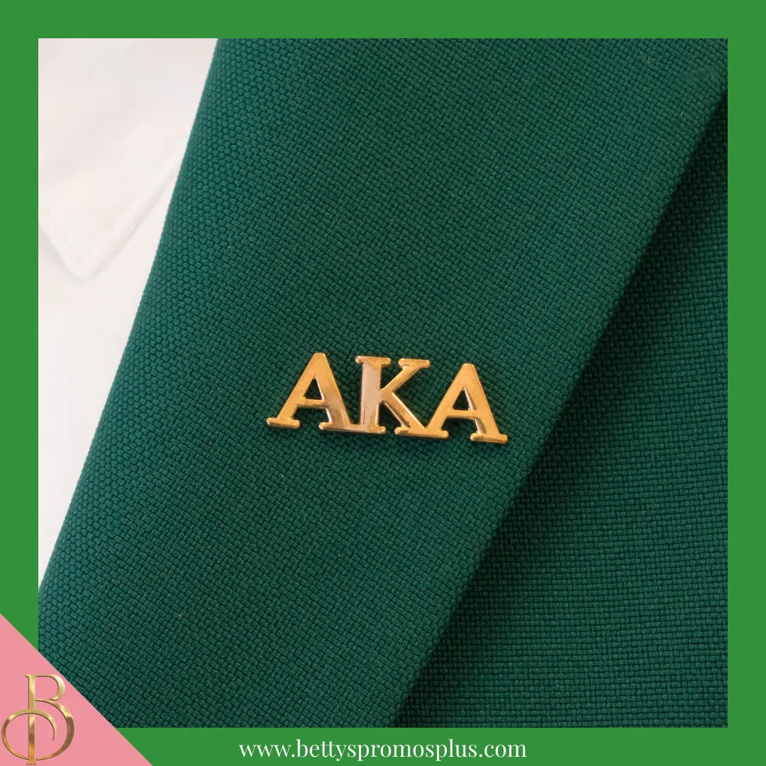 Alpha Kappa Alpha AKA Greek Letters Lapel Pin-Alpha Kappa Alpha Paraphernalia-Alpha Kappa Alpha Lapel Pin-Betty's Promos Plus