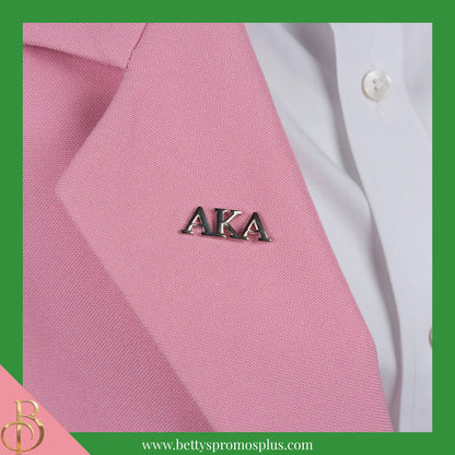 Alpha Kappa Alpha AKA Greek Letters Lapel Pin-Alpha Kappa Alpha Paraphernalia-Alpha Kappa Alpha Lapel Pin-Betty's Promos Plus