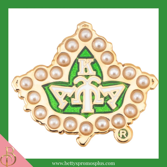 Alpha Kappa Alpha AKA Ivy Greek Lapel Pin-Gold-Alpha Kappa Alpha Paraphernalia-Alpha Kappa Alpha Lapel Pin-Betty's Promos Plus