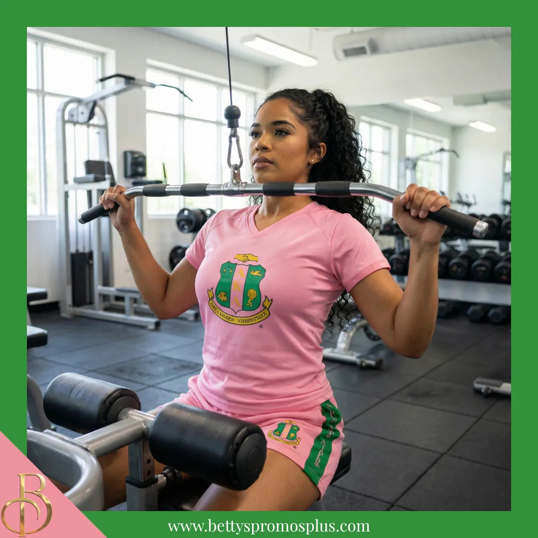 Alpha Kappa Alpha AKA Performance Shorts-Alpha Kappa Alpha Paraphernalia-Alpha Kappa Alpha Shorts-Betty's Promos Plus