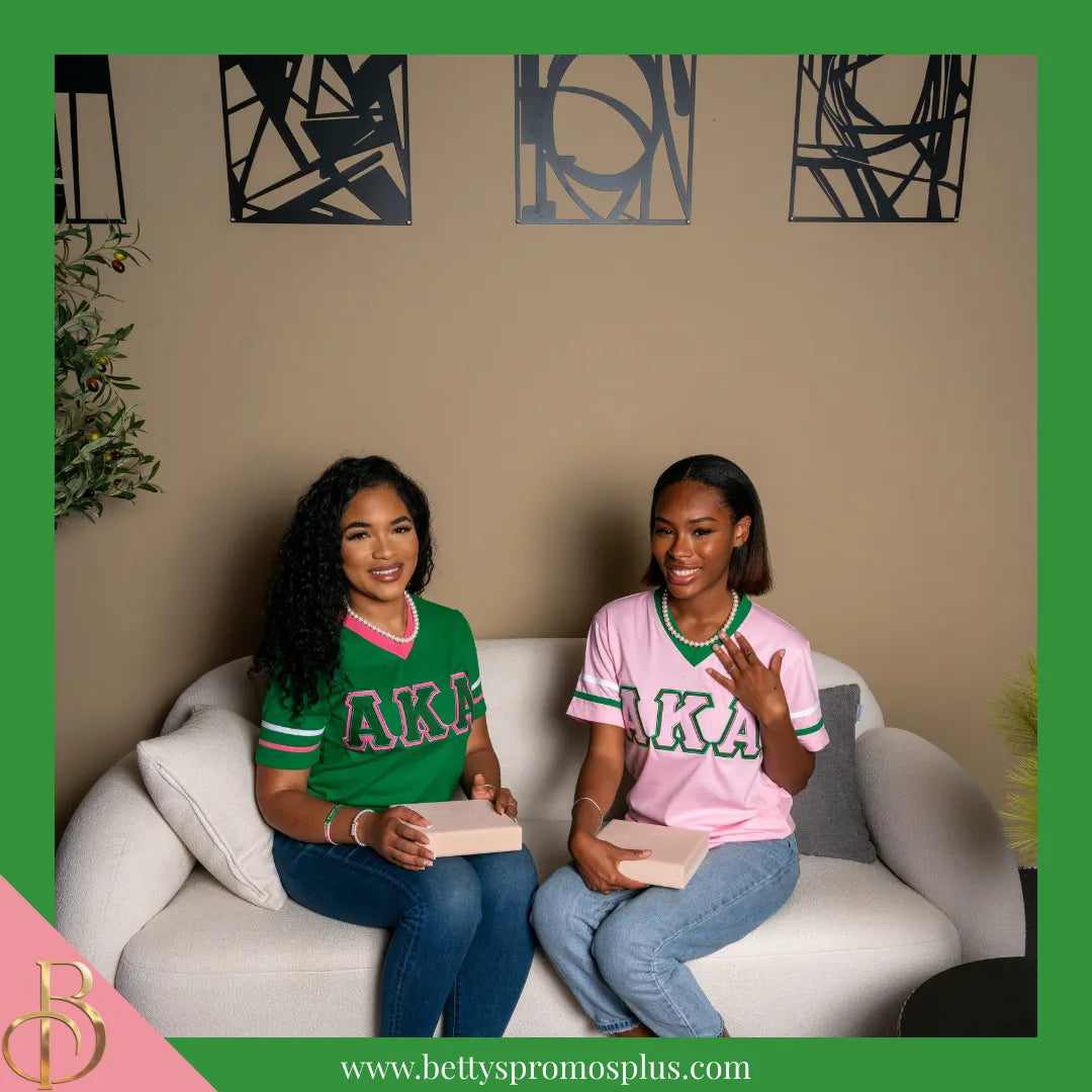 Alpha Kappa Alpha AKA Pink Pearl Necklace with "My Pearls" Jewelry Box-Alpha Kappa Alpha Paraphernalia-Alpha Kappa Alpha Necklace-Betty's Promos Plus