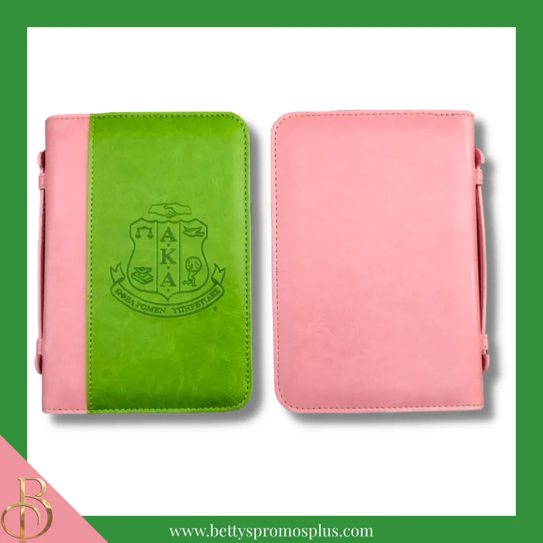 Alpha Kappa Alpha AKA Shield Embossed Document Cover AKA Document & Manual Holder-Alpha Kappa Alpha Paraphernalia-Alpha Kappa Alpha Document Cover-Betty's Promos Plus