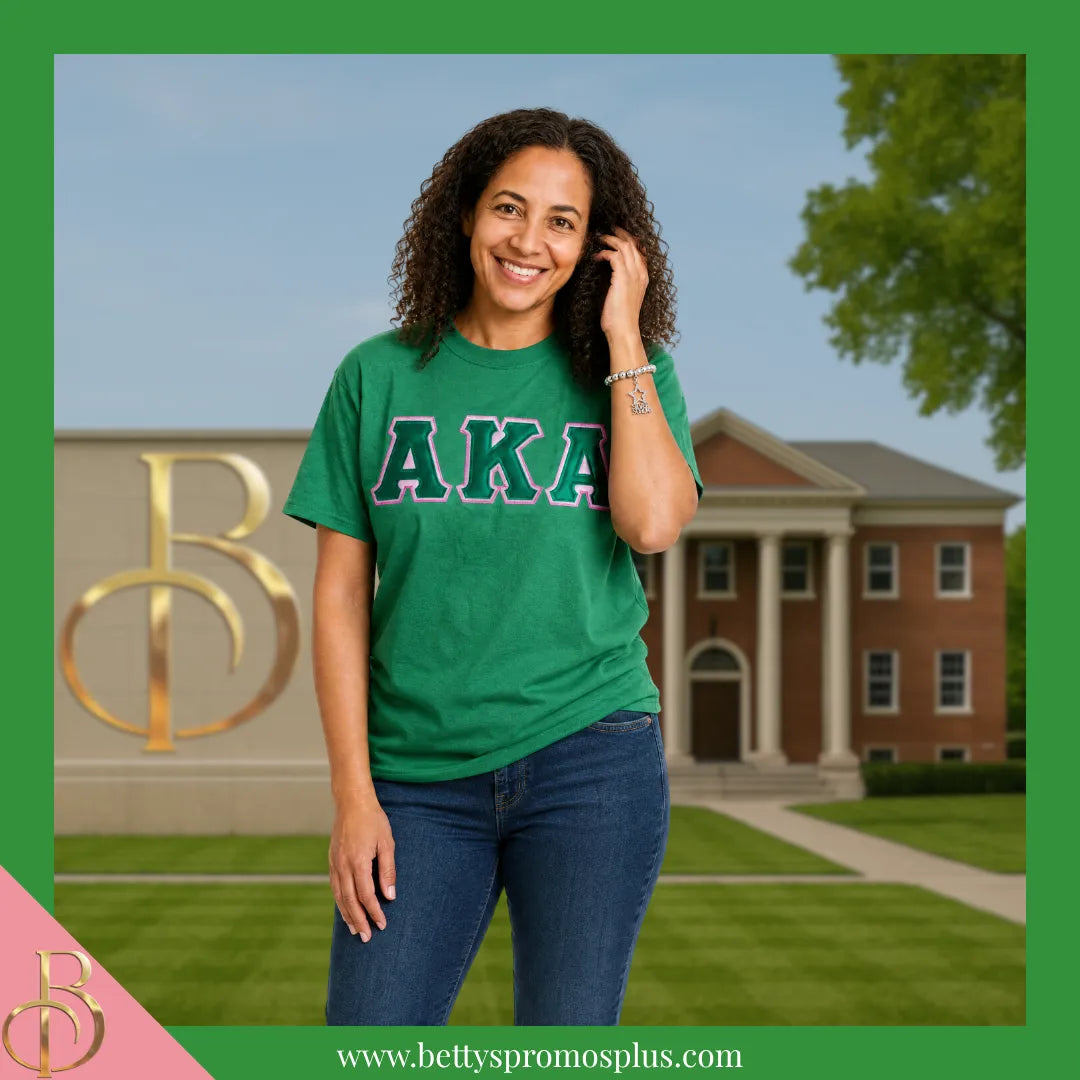 Alpha Kappa Alpha AKA Silver Star Beaded Bracelet with Silver Star Charm-Alpha Kappa Alpha Paraphernalia-Alpha Kappa Alpha Bracelet-Betty's Promos Plus