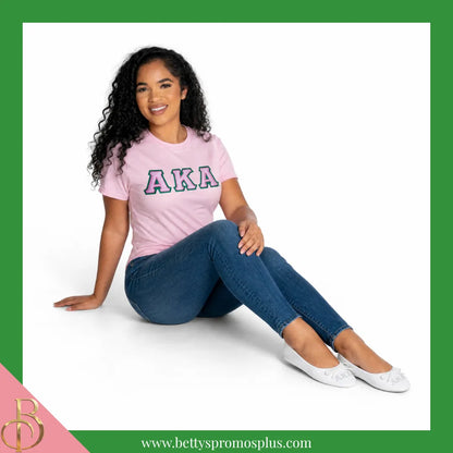 Alpha Kappa Alpha AKA Uninterrupted White Embroidered Ballet Flats with Carrying Case-Alpha Kappa Alpha Paraphernalia-Alpha Kappa Alpha Ballet Flats-Betty's Promos Plus