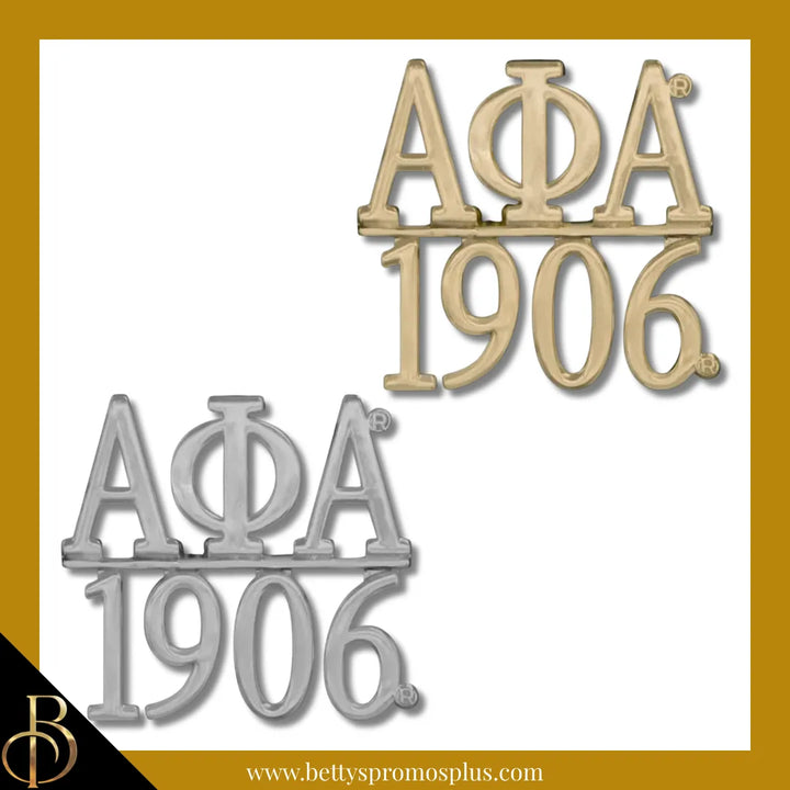 Alpha Phi Alpha 1906 Greek Lapel Pin