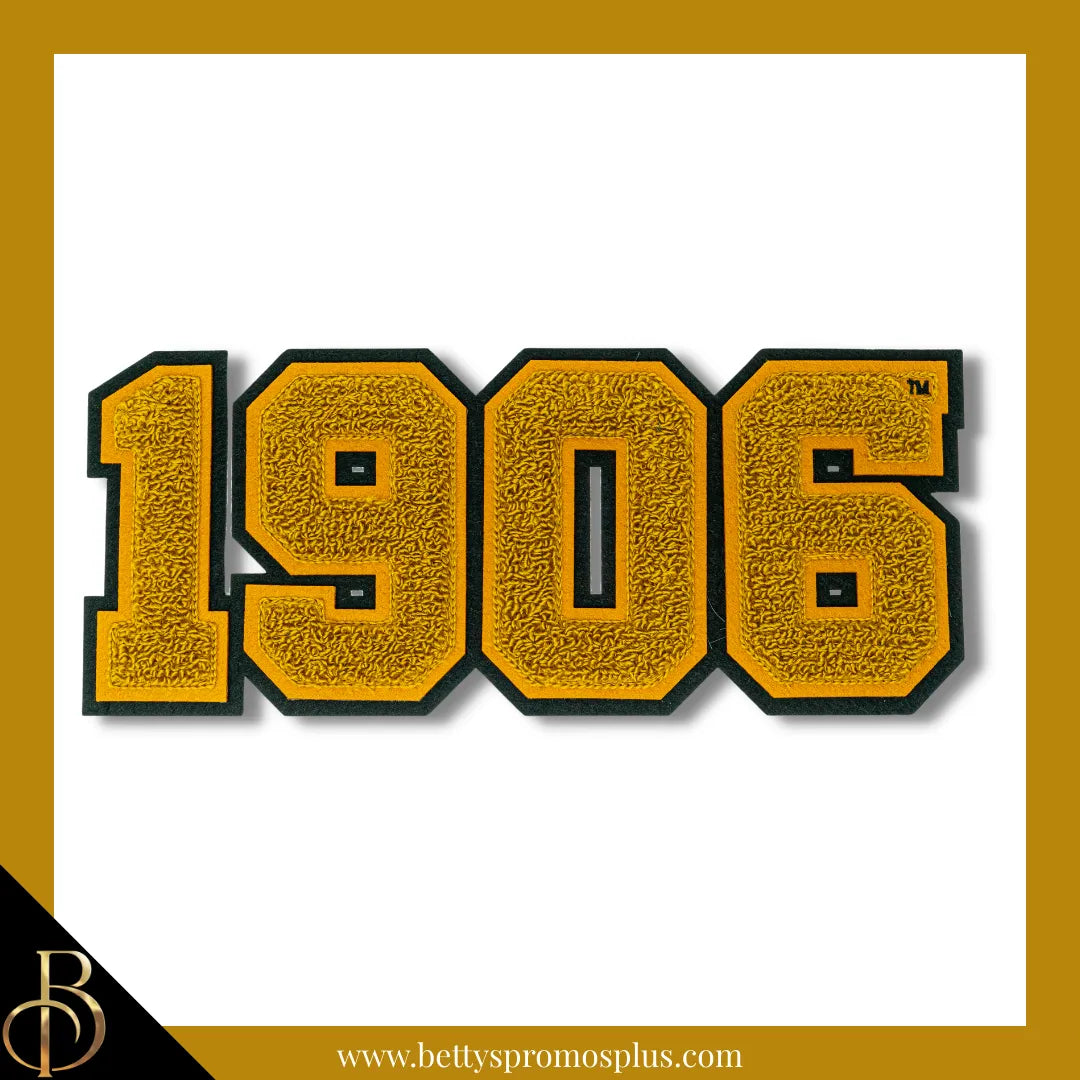 Alpha Phi Alpha ΑΦΑ 1906 Chenille Embroidered Patch-Alpha Phi Alpha Paraphernalia-Alpha Phi Alpha Patch-Betty's Promos Plus