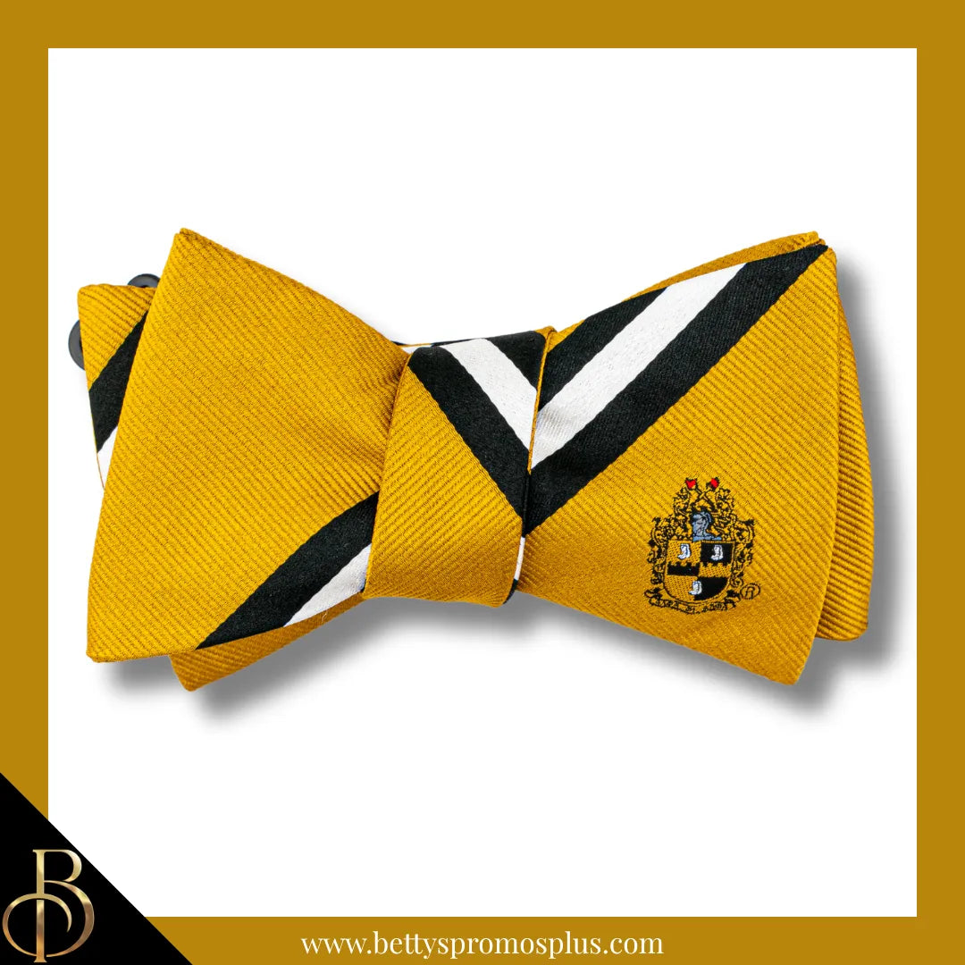 Alpha Phi Alpha ΑΦΑ Bow Tie and Pocket Square Combo-Alpha Phi Alpha Paraphernalia-Alpha Phi Alpha Bow Tie Set-Betty's Promos Plus