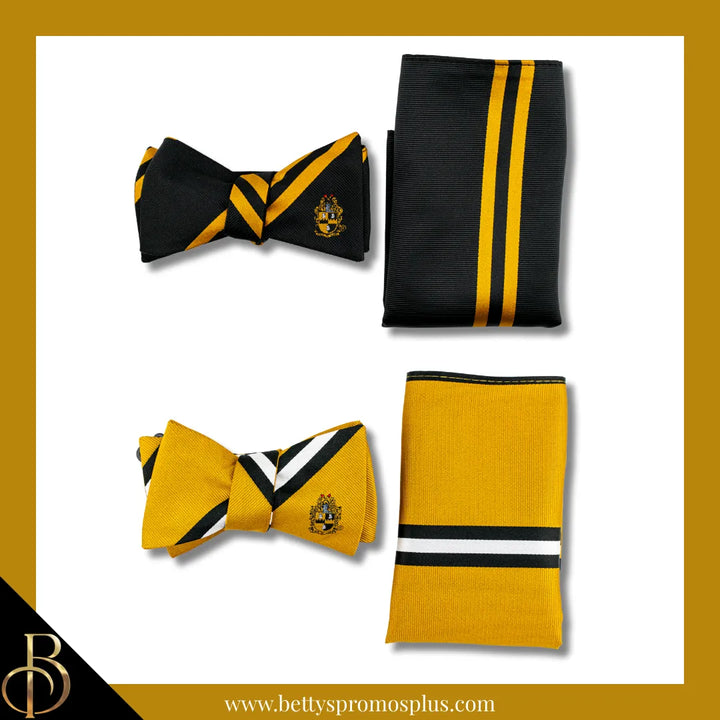 Alpha Phi Alpha ΑΦΑ Bow Tie and Pocket Square Combo