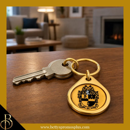 Alpha Phi Alpha ΑΦΑ Circular Acrylic Keychain with Shield or Greek Letters-Alpha Phi Alpha Paraphernalia-Alpha Phi Alpha Keychain-Betty's Promos Plus