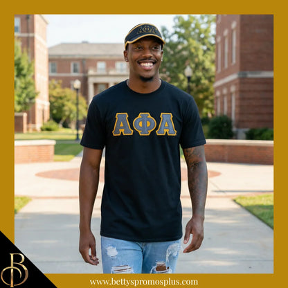 Alpha Phi Alpha ΑΦΑ Embroidered Greek Letter Featherlight Moisture Wicking Visor-Alpha Phi Alpha Paraphernalia-Alpha Phi Alpha Visor-Betty's Promos Plus