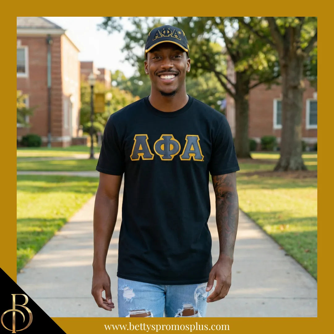 Alpha Phi Alpha ΑΦΑ Embroidered Greek Letters Featherlight Moisture Wicking Hat-Alpha Phi Alpha Paraphernalia-Alpha Phi Alpha Hats-Betty's Promos Plus