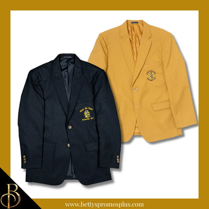 Alpha Phi Alpha ΑΦΑ Embroidered Shield Crest Blazer Sport Coat-Alpha Phi Alpha Paraphernalia-Alpha Phi Alpha Blazers-Betty's Promos Plus