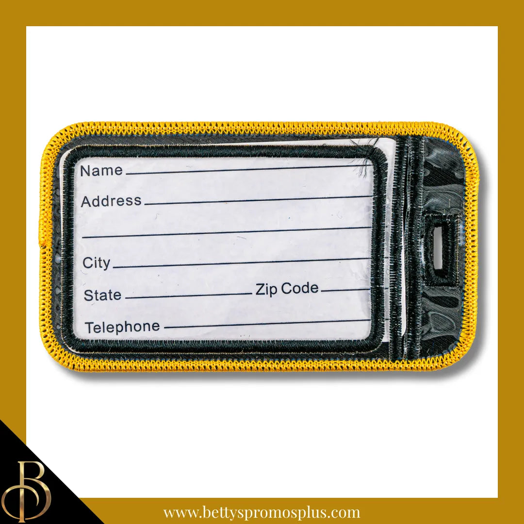 Alpha Phi Alpha ΑΦΑ Founded 1906 Embroidered Luggage Tag-Alpha Phi Alpha Paraphernalia-Alpha Phi Alpha Luggage Tag-Betty's Promos Plus