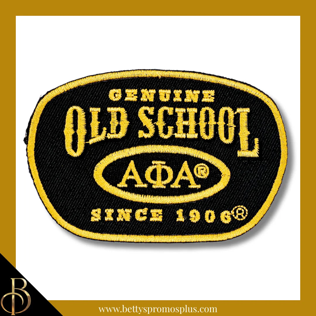 Alpha Phi Alpha ΑΦΑ Genuine Old School Patch-Alpha Phi Alpha Paraphernalia-Alpha Phi Alpha Patch-Betty's Promos Plus