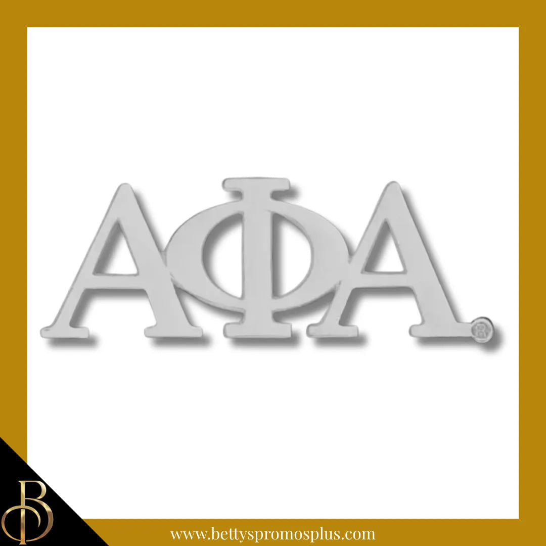 Alpha Phi Alpha ΑΦΑ Greek Letters Lapel Pin-Alpha Phi Alpha Paraphernalia-Alpha Phi Alpha Lapel Pin-Betty's Promos Plus