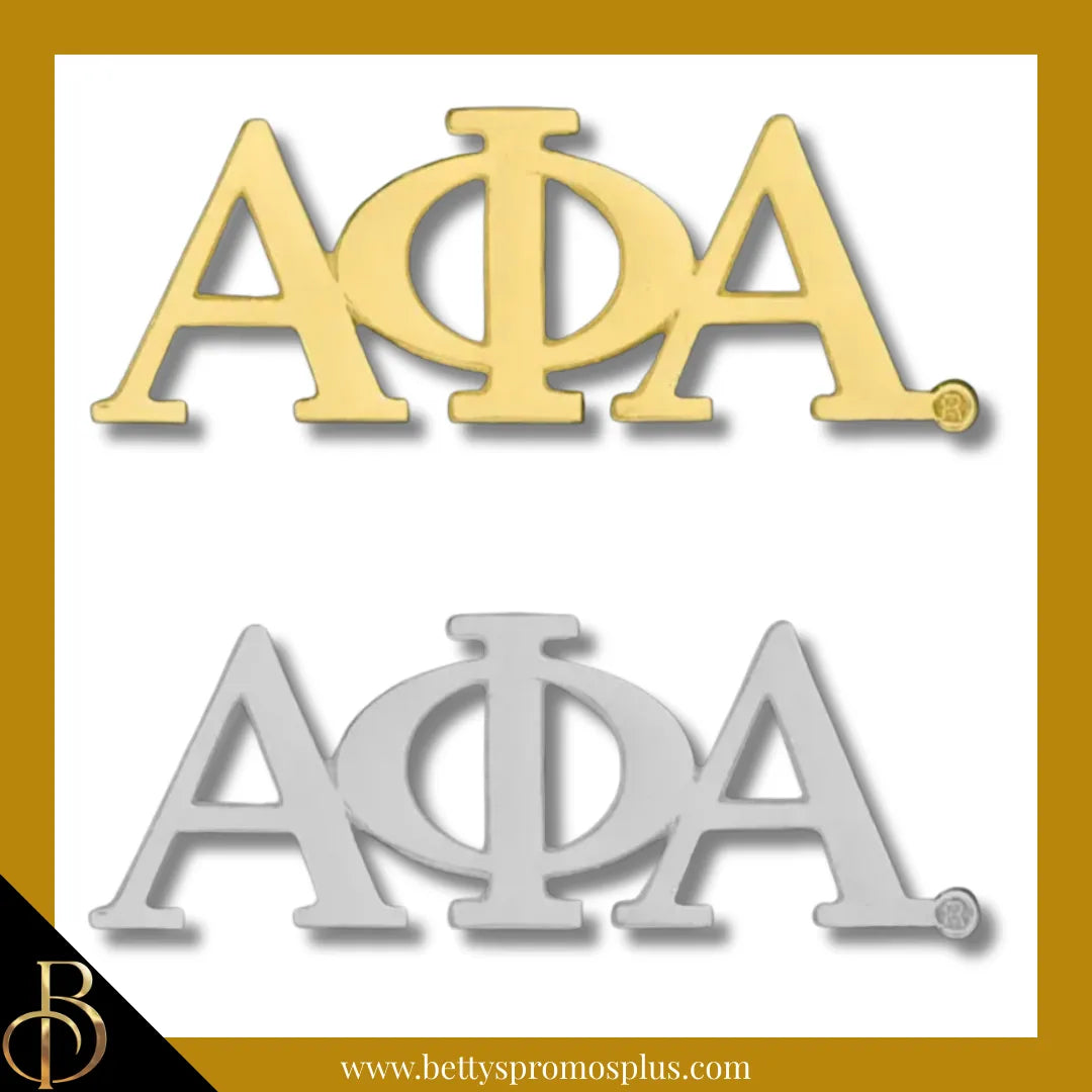 Alpha Phi Alpha ΑΦΑ Greek Letters Lapel Pin-Alpha Phi Alpha Paraphernalia-Alpha Phi Alpha Lapel Pin-Betty's Promos Plus