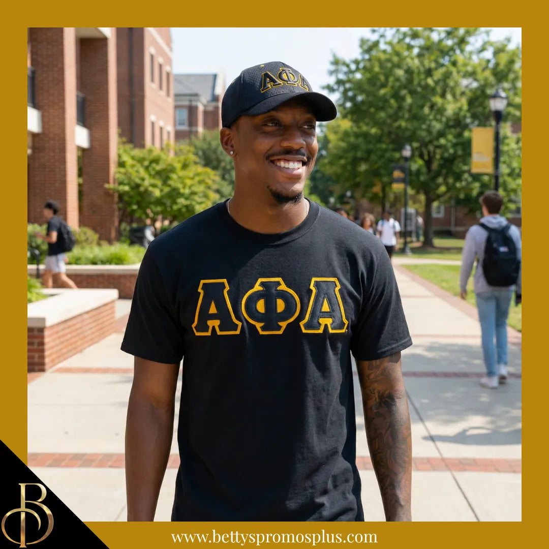 Alpha Phi Alpha ΑΦΑ Greek Letters Mesh Flex Fit Embroidered Hat-Alpha Phi Alpha Paraphernalia-Alpha Phi Alpha Hats-Betty's Promos Plus