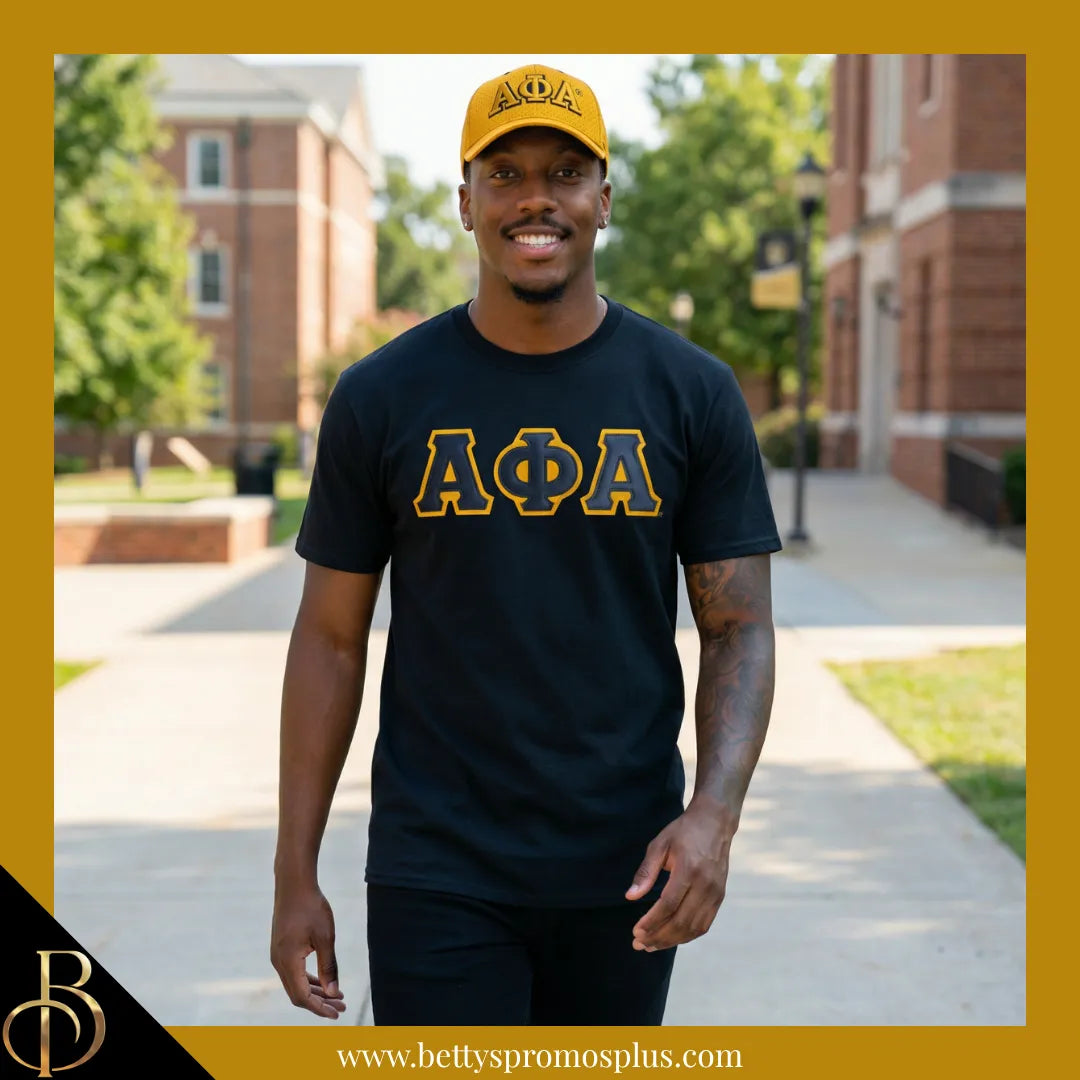 Alpha Phi Alpha ΑΦΑ Greek Letters Mesh Flex Fit Embroidered Hat-Alpha Phi Alpha Paraphernalia-Alpha Phi Alpha Hats-Betty's Promos Plus