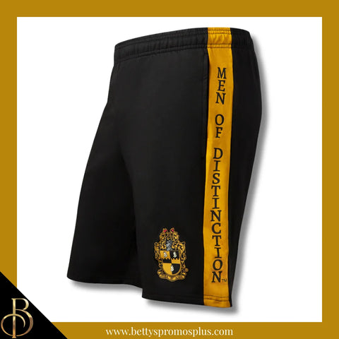 Alpha Phi Alpha ΑΦΑ Performance Shorts-Black-Medium-Alpha Phi Alpha Paraphernalia-Alpha Phi Alpha Shorts-Betty's Promos Plus