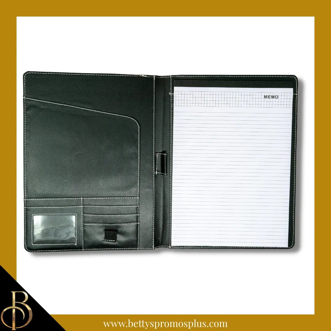 Alpha Phi Alpha ΑΦΑ Shield Business Padfolio Portfolio with Legal Pad-Alpha Phi Alpha Paraphernalia-Alpha Phi Alpha Padfolio-Betty's Promos Plus