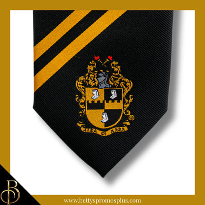 Alpha Phi Alpha ΑΦΑ Tie and Pocket Square Combo-Alpha Phi Alpha Paraphernalia-Alpha Phi Alpha Tie Set-Betty's Promos Plus