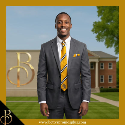 Alpha Phi Alpha ΑΦΑ Tie and Pocket Square Combo-Alpha Phi Alpha Paraphernalia-Alpha Phi Alpha Tie Set-Betty's Promos Plus